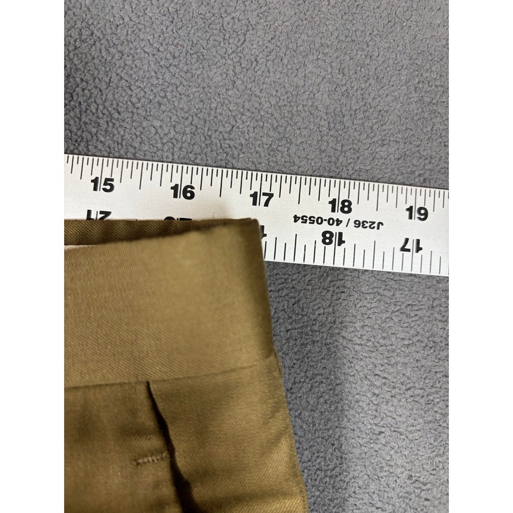 Hart Schaffner Marx Dress Pants Mens 34 Brown Pleated USA Made - Picture 5 of 8